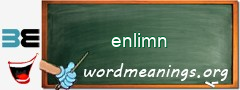 WordMeaning blackboard for enlimn